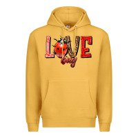 Mustard Love bug Premium Hoodie - HowdyJamesFarm