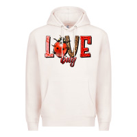 Pale Pink Love bug Premium Hoodie - HowdyJamesFarm