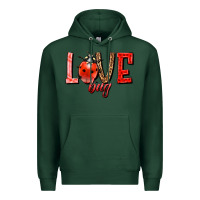 Sports Green Love bug Premium Hoodie - HowdyJamesFarm