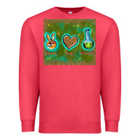 Cardinal peace love lab tech Premium Sweatshirt - TumblerDesignByShophia
