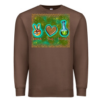 Chestnut peace love lab tech Premium Sweatshirt - TumblerDesignByShophia