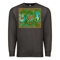 Smoke peace love lab tech Premium Sweatshirt - TumblerDesignByShophia