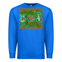 True Royal peace love lab tech Premium Sweatshirt - TumblerDesignByShophia