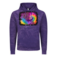 Cloud Purple tie dye leopard glitter background Vintage Hoodie - Jasminsmagicworld