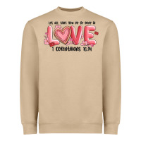 Let All That You Do Be Done In Love 1 Corinthıans Heavyweight Sweatshirt | Teevron