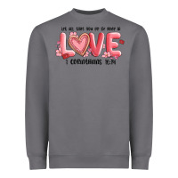 Storm let all that you do be done in love 1 corinthıans Heavyweight Sweatshirt - MaliasSmallBusiness