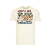 Vintage Arctic just a girl who brings books everywhere Vintage Tee - MaliasSmallBusiness