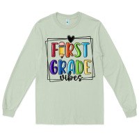 Matcha 1st grade vibes Long Sleeve Tee - MaliasSmallBusiness
