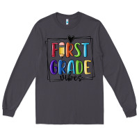 Smoke 1st grade vibes Long Sleeve Tee - MaliasSmallBusiness