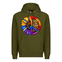 Army Green love is love Premium Hoodie - JahusDesignShop
