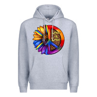 Heather Grey love is love Premium Hoodie - JahusDesignShop