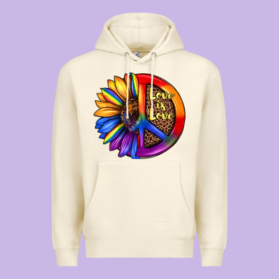 Love Is Love Premium Hoodie Designed By Jahusdesignshop