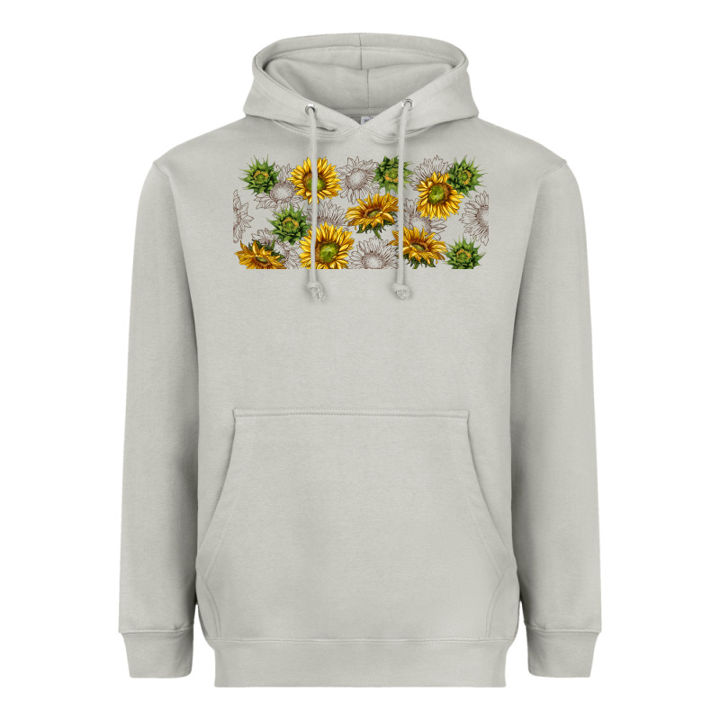 Summer With Sunflowers Heavyweight Hoodie by TumblerDesignByShophia | Teevron