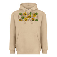 Mushroom summer with sunflowers Heavyweight Hoodie - TumblerDesignByShophia