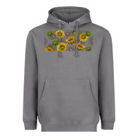 Storm summer with sunflowers Heavyweight Hoodie - TumblerDesignByShophia
