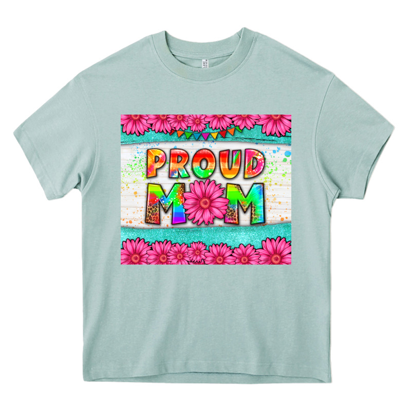 Proud Mom Heavy Core Tee by HRA Design Shop | Teevron