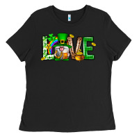 Black Love st. patricks day Ladies Tee - Neo Western