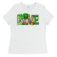 White Love st. patricks day Ladies Tee - Neo Western