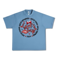 Pebble Blue girl's trip Urban Heavy Tee - MaliasSmallBusiness