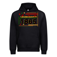 Black Juneteenth 1865 Urban Hoodie - FaDigitalArtStudio