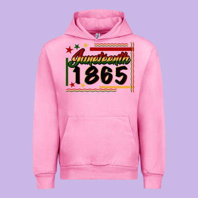 Juneteenth 1865 Urban Hoodie Designed By Fadigitalartstudio
