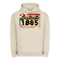 Pigment French Oak Juneteenth 1865 Urban Hoodie - FaDigitalArtStudio