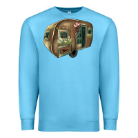 Ocean Blue Caravan Premium Sweatshirt - HowdyJamesFarm