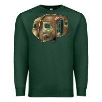 Sports Green Caravan Premium Sweatshirt - HowdyJamesFarm