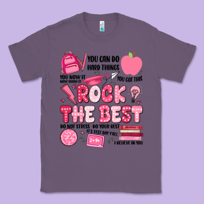 Rock The Best Classic Tee Designed By Jahusdesignshop