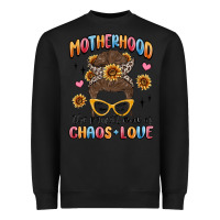 Black motherhood the perfect mix of chaos and love Heavyweight Sweatshirt - MaliasSmallBusiness