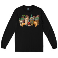 Black coffee coffee cups Long Sleeve Tee - NancyCooperArtShop