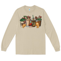 Mushroom coffee coffee cups Long Sleeve Tee - NancyCooperArtShop