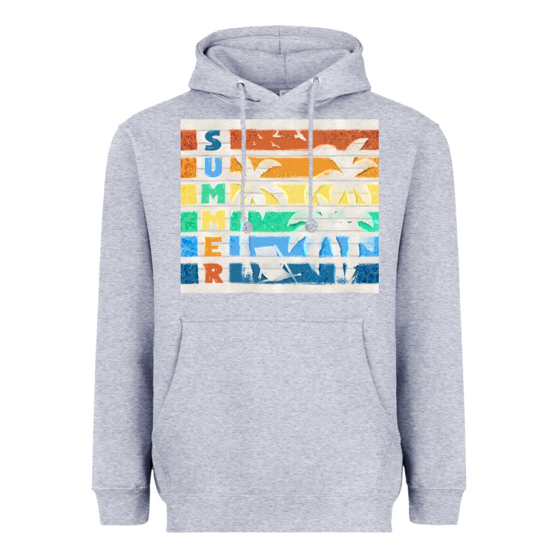 Retro Summer Heavyweight Hoodie by TumblerDesignByShophia | Teevron