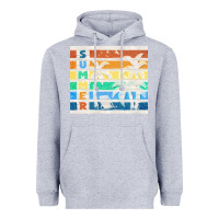 Heather Grey retro summer Heavyweight Hoodie - TumblerDesignByShophia