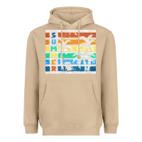 Mushroom retro summer Heavyweight Hoodie - TumblerDesignByShophia