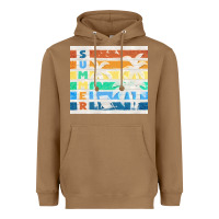 Toasted Coconut retro summer Heavyweight Hoodie - TumblerDesignByShophia