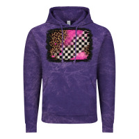 Cloud Purple racing leopard background Vintage Hoodie - Jasminsmagicworld