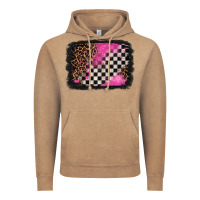 Vintage Coffee racing leopard background Vintage Hoodie - Jasminsmagicworld