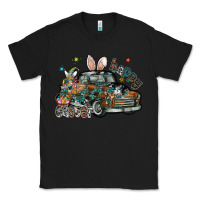 Black Happy Easter Classic Tee - CowhideDigitalArt