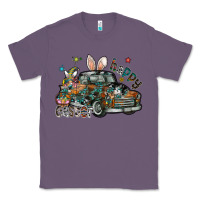 Lavender Happy Easter Classic Tee - CowhideDigitalArt
