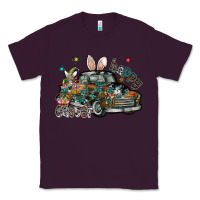 Plum Happy Easter Classic Tee - CowhideDigitalArt