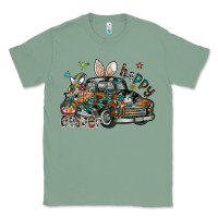 Sage Happy Easter Classic Tee - CowhideDigitalArt
