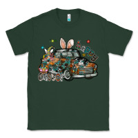 Sports Green Happy Easter Classic Tee - CowhideDigitalArt