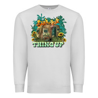 Dove Grey Back that thing up Premium Sweatshirt - HowdyJamesFarm