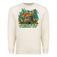 Sandshell Back that thing up Premium Sweatshirt - HowdyJamesFarm