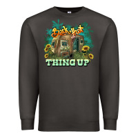 Smoke Back that thing up Premium Sweatshirt - HowdyJamesFarm
