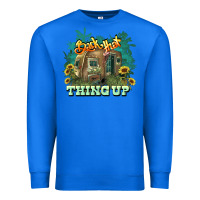 True Royal Back that thing up Premium Sweatshirt - HowdyJamesFarm