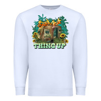 White Back that thing up Premium Sweatshirt - HowdyJamesFarm