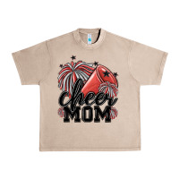 French Oak cheer mom Urban Heavy Tee - MaliasSmallBusiness