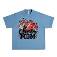 Pebble Blue cheer mom Urban Heavy Tee - MaliasSmallBusiness